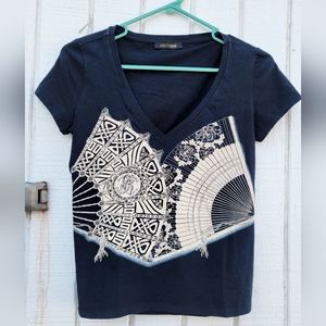 Roberto Cavalli T-shirt with Princess Seams - early 2000s